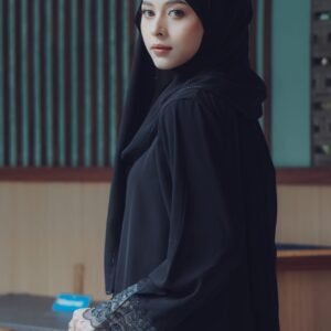 Abaya Zahra Noir